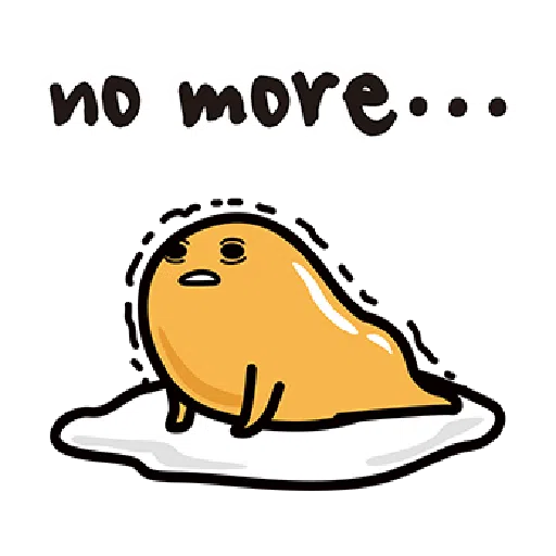 Gudetama - Sticker 30