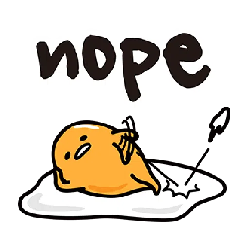 Gudetama - Sticker 22