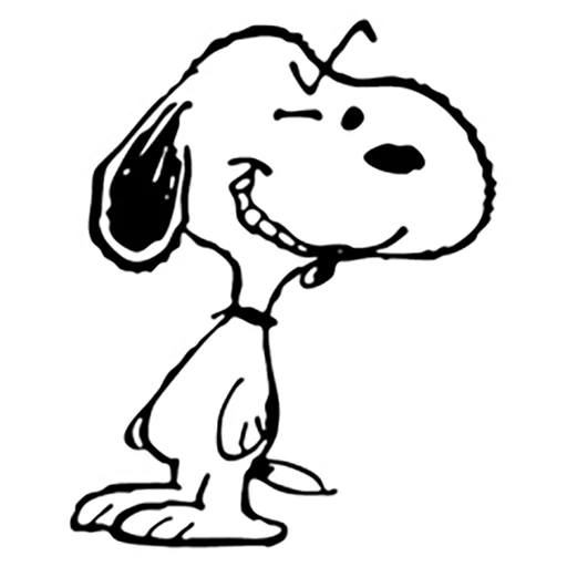 La linea & snoopy WhatsApp Stickers - Stickers Cloud