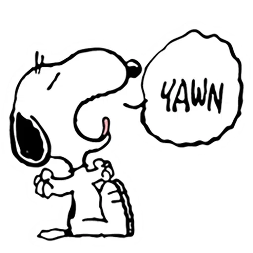 La linea & snoopy - Sticker 10