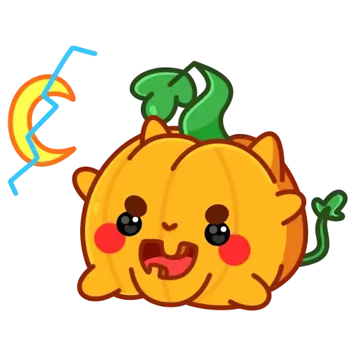Pumpkin Anim (Тыква, @tgsticker) - Sticker 19