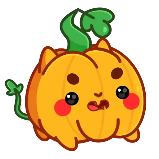 Pumpkin Anim (Тыква, @tgsticker) - Sticker 18