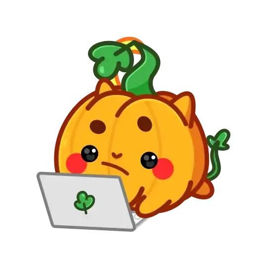 Pumpkin Anim (Тыква, @tgsticker) - Sticker 23