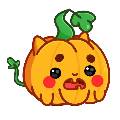 Pumpkin Anim (Тыква, @tgsticker) - Sticker 21
