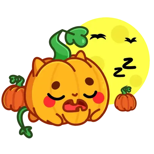 Pumpkin Anim (Тыква, @tgsticker) - Sticker 12