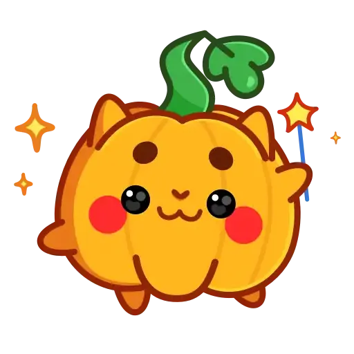 Pumpkin Anim (Тыква, @tgsticker) - Sticker 10