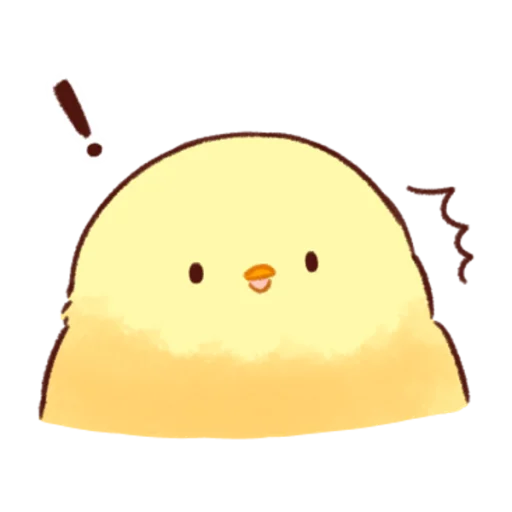 soft and cute chick 08 WhatsApp Stickers - Stickers Cloud