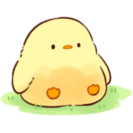 soft and cute chick 08 - Sticker 15