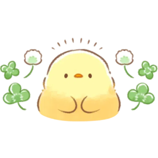 soft and cute chick 08 - Sticker 21