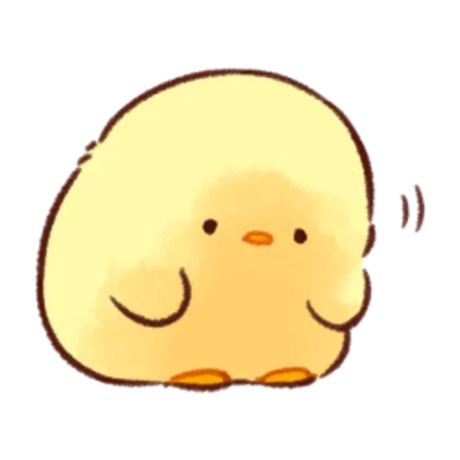 soft and cute chick 08 - Sticker 9