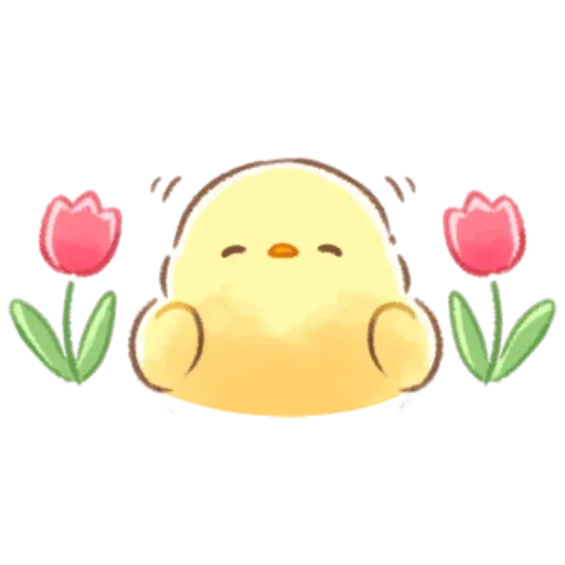 soft and cute chick 08 - Sticker 20
