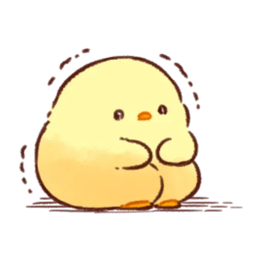 soft and cute chick 08 - Sticker 10