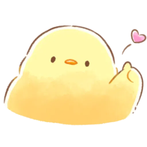 soft and cute chick 08 - Sticker 19