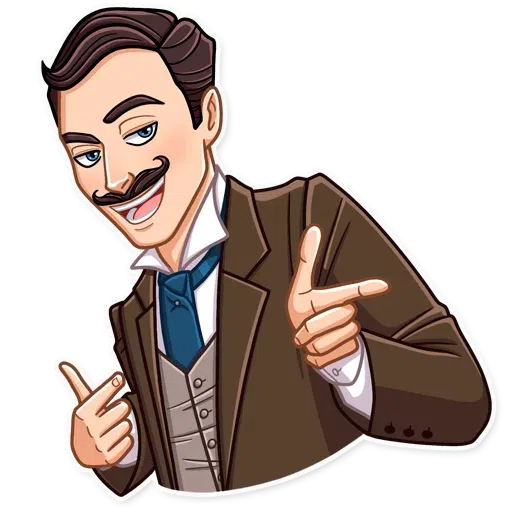 Such a Gentlemen - Sticker 30