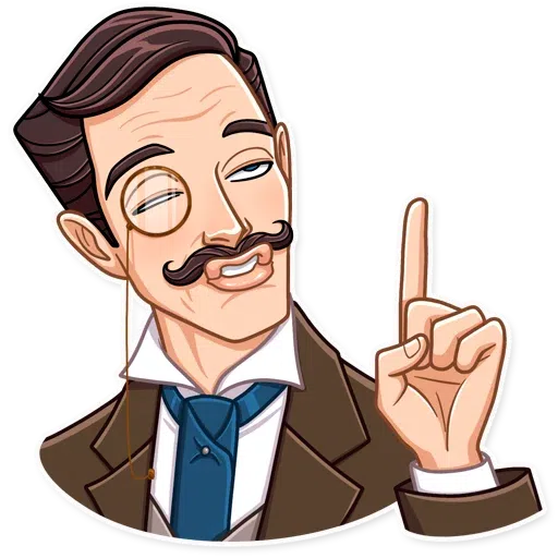 Such a Gentlemen - Sticker 22