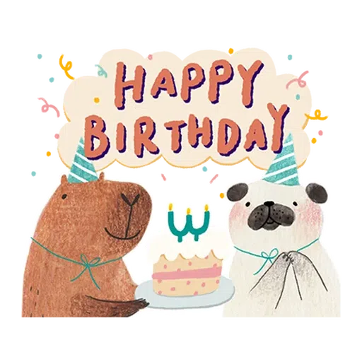 Watson x Capybara - Sticker 13