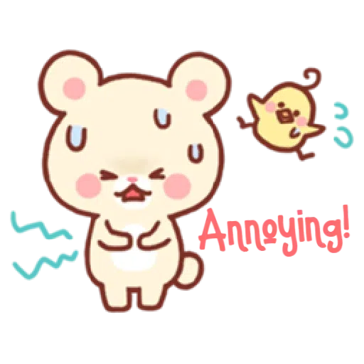 Bear & Bunny - Sticker 15