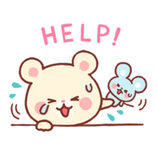 Bear & Bunny - Sticker 13