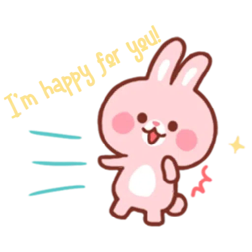 Bear & Bunny - Sticker 25