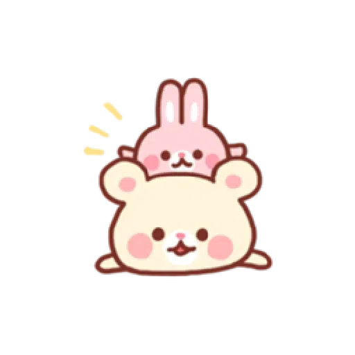 Bear & Bunny - Sticker 29