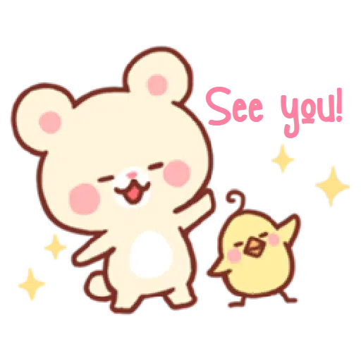 Bear & Bunny - Sticker 21