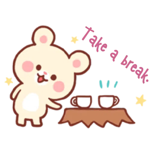 Bear & Bunny - Sticker 30
