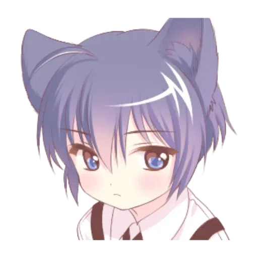 Cat boy Black - Sticker 24
