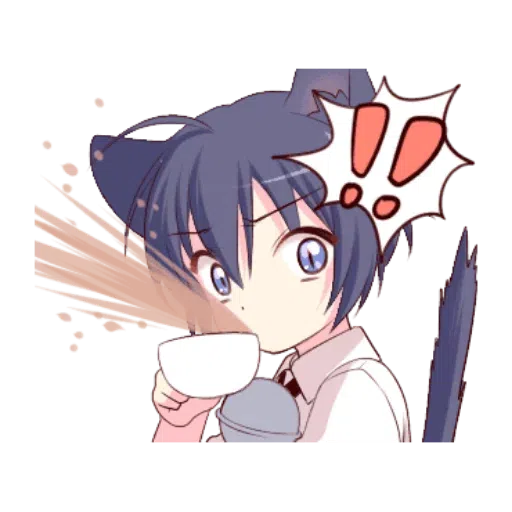 Cat boy Black - Sticker 10