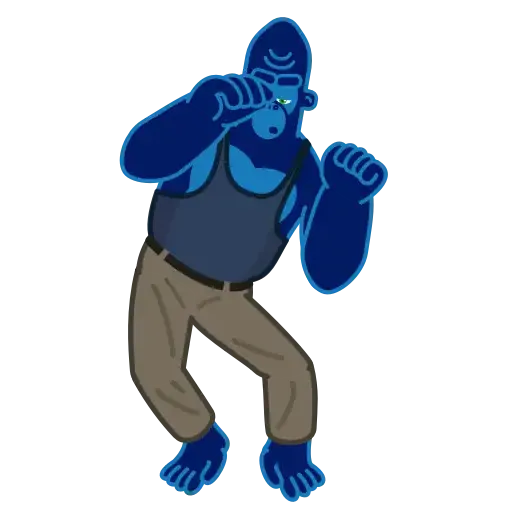 Harry gorilla - Sticker 25