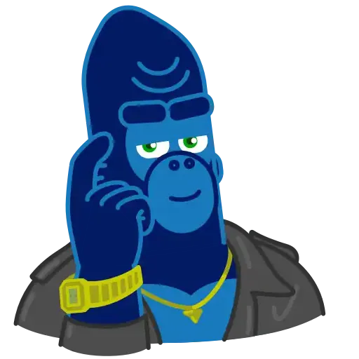 Harry gorilla - Sticker 22