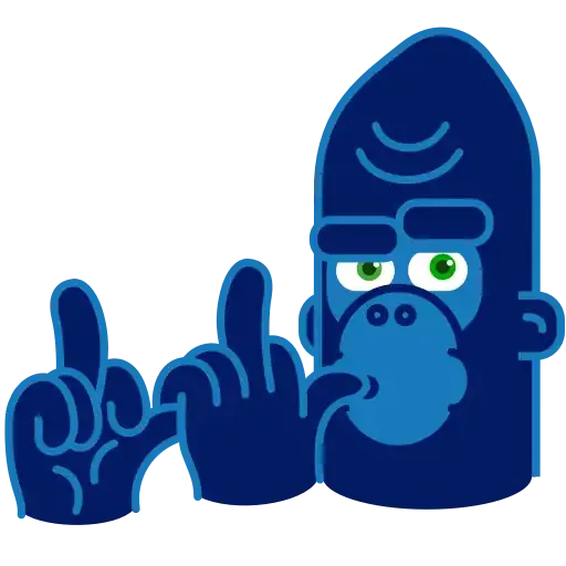 Harry gorilla - Sticker 13