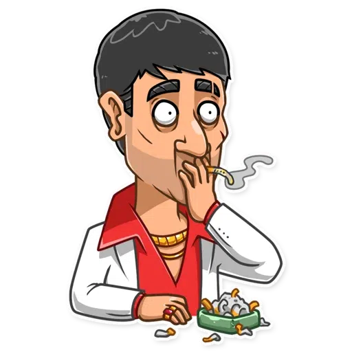 Tony montana - Sticker 12