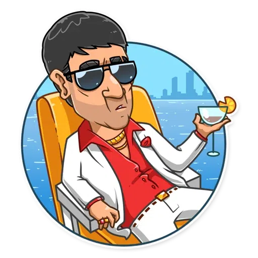 Tony montana - Sticker 16