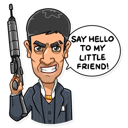 Tony montana - Sticker 9