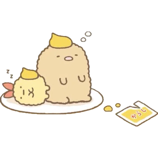 角落生物 - 炸豬扒 - Sticker 9