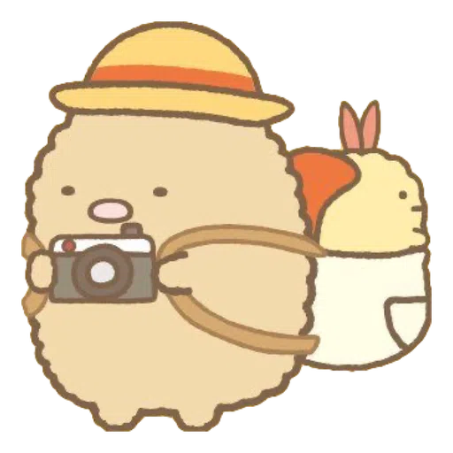 角落生物 - 炸豬扒 - Sticker 19
