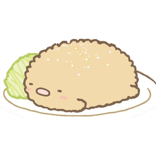 角落生物 - 炸豬扒 - Sticker 11