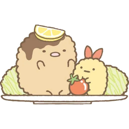 角落生物 - 炸豬扒 - Sticker 14