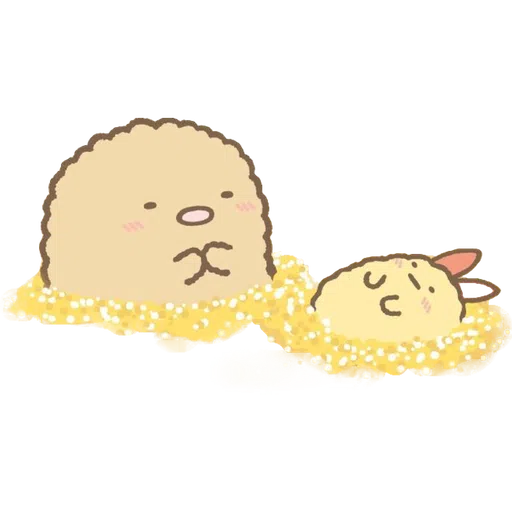 角落生物 - 炸豬扒 - Sticker 10
