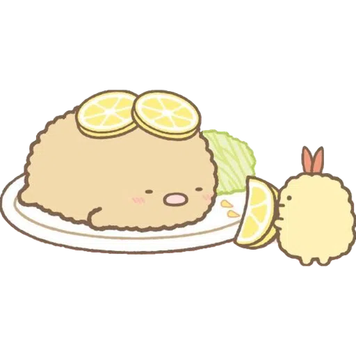 角落生物 - 炸豬扒 - Sticker 13