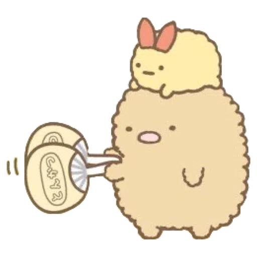 角落生物 - 炸豬扒 - Sticker 23