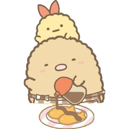 角落生物 - 炸豬扒 - Sticker 20