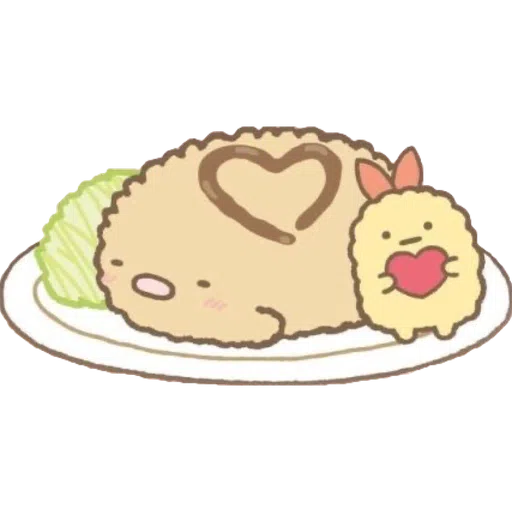 角落生物 - 炸豬扒 - Sticker 12