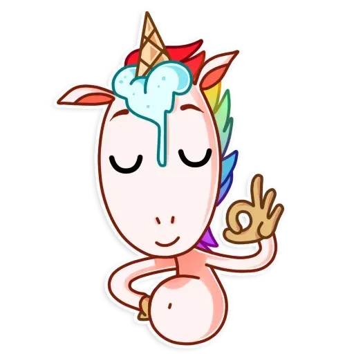 Unicornio - Sticker 24
