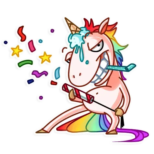 Unicornio - Sticker 19