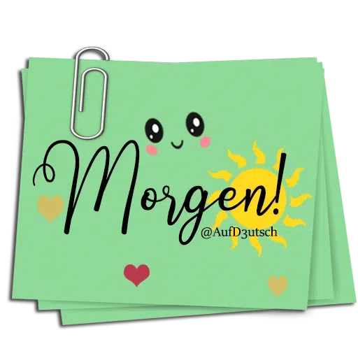 aufDeutsch - Sticker