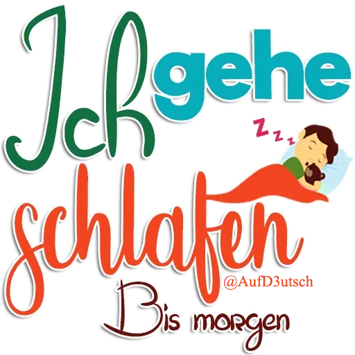 aufDeutsch - Sticker