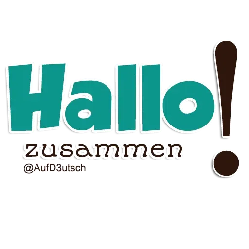 aufDeutsch - Sticker 20