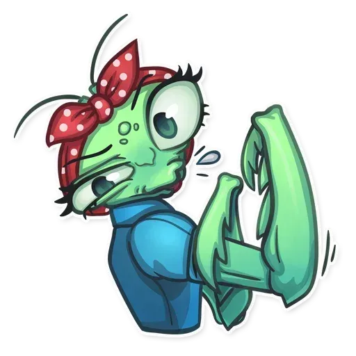 Mantis Eva - Sticker 11