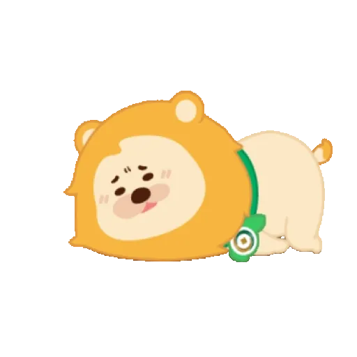 小粉獅陪你虎年好事花生無極限 (新年, CNY) GIF* - Sticker 16